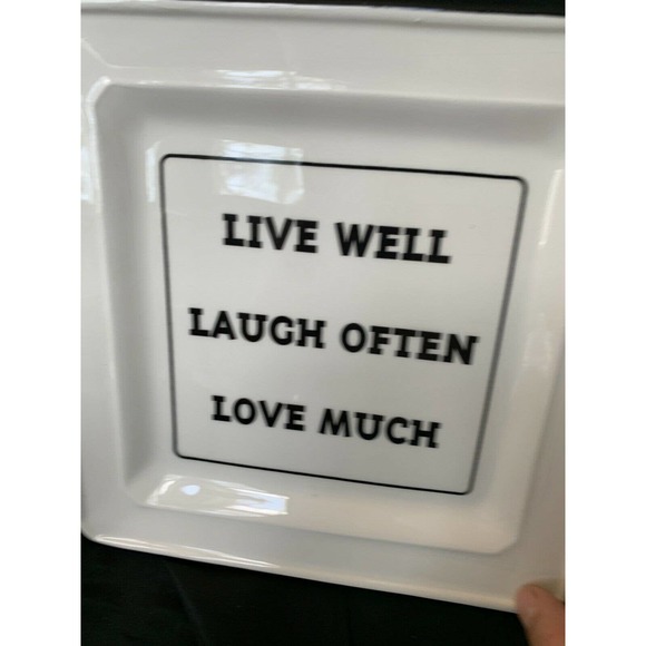 Effetti D'Arte Italian Square Plate Live Well - Picture 7 of 8